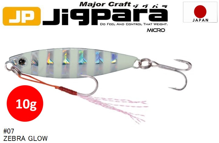 MC Jigpara Micro JPM-10gr #07 Zebra Glow