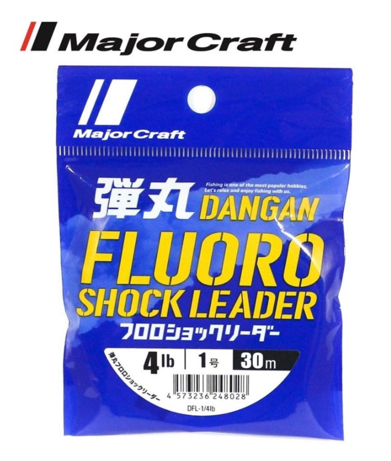 MAJOR CRAFT MC Dangan Fluoro Shock Leader DFL 0,165mm