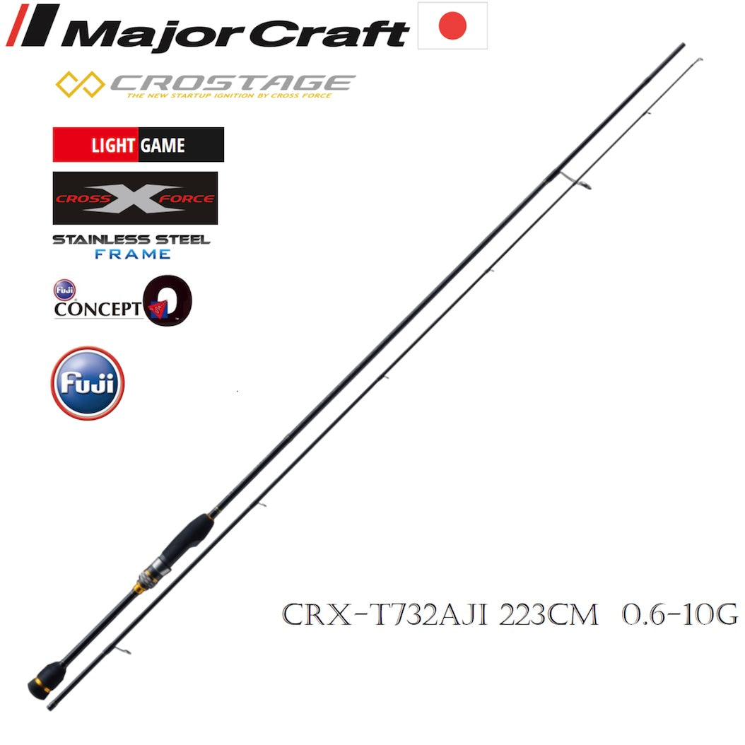 Major Craft CRX-T732AJI 223cm 0.6-10gr
