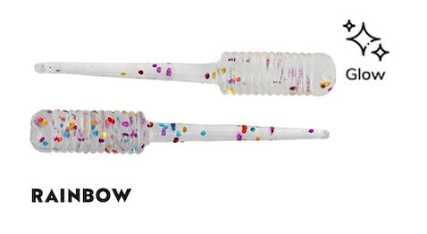 Fujin Baby FRY 2cm LRF Silikonu Rainbow