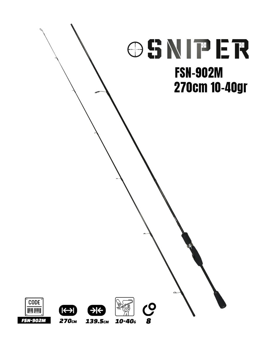 Fujin Sniper 270cm 10-40gr Spin Kamışı