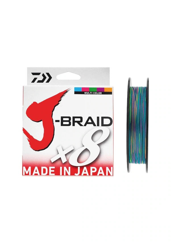 DAIWA JBRAID 8B 150M 0.06MM MULTI COLOR İP MİSİNA