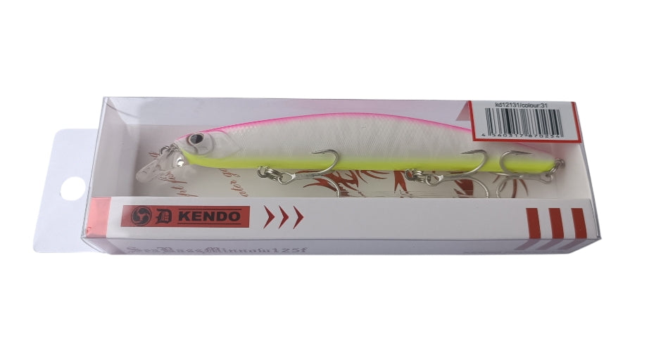 Kendo Seabass Minnow 12.5cm 21g Floating 31