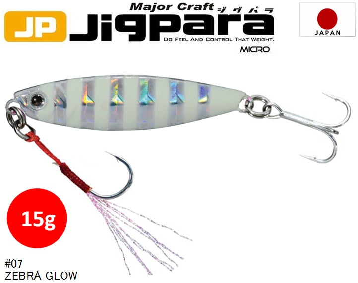 MC Jigpara Micro JPM-15gr #07 Zebra Glow