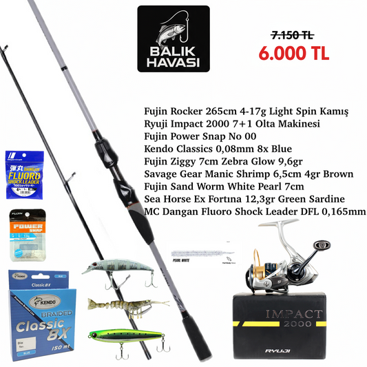 Fujin ve Ryuji Light Spin Seti