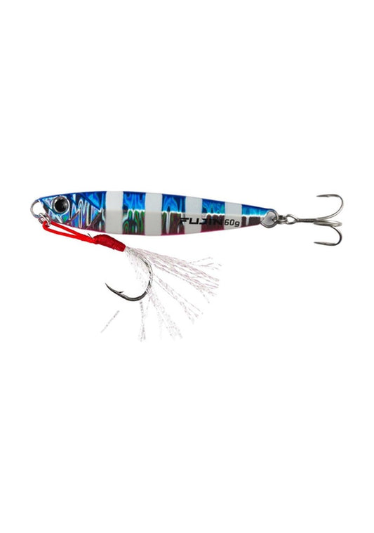 Fujin Jig-X 40gr MT12 Blue Pink Zebra Glow