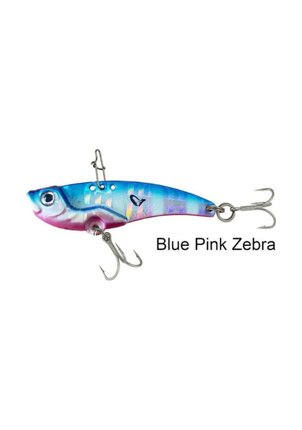 Savage gear 3D VIB Blade 4,5 cm 8,5gr Blue Pink Zebra Glow