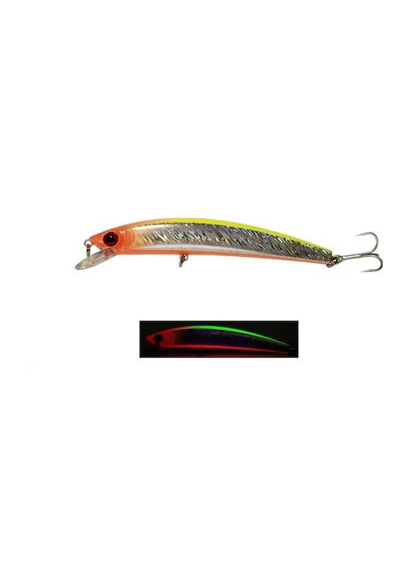 Fujin Crazy Minnow 110F 12gr #147 Oranger