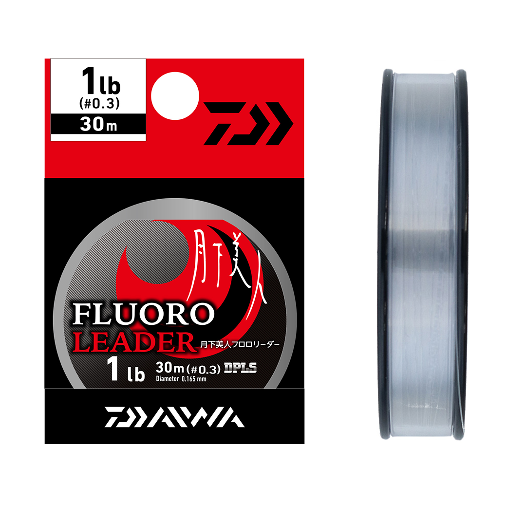 DAIWA GEKKABIJIN FLUORO LEADER 2LB #0.5-30M N.CLEAR