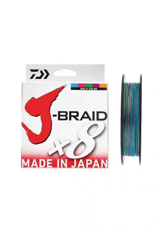 DAIWA JBRAID 8B 150M 0.06MM MULTI COLOR İP MİSİNA