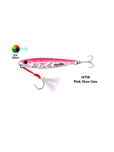 Fujin Jig-X 60gr MT18 Pink Glow Line