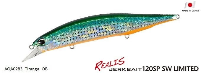 Duo Realis Jerkbait 120SP AQA0283 Tiranga OB