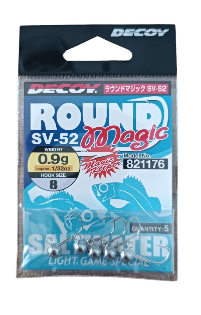 DECOY SV-52 Round Magic JH Jig Head No8 - 0.9g