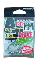 Decoy SV-55 Aji Drive Jighead No 8 - 1.5 g