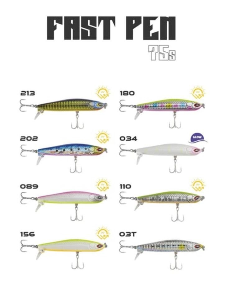 Fujin FastPen 75mm 14gr Maket Balık