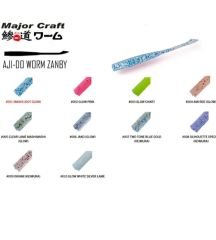 MAJOR CRAFT Aji-Do Worm Zanby ADW-ZB 6.35cm 8 adet LRF Silikon Yem