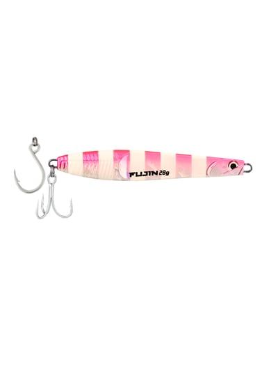 Fujin Jigeer 28gr 102mm Kaşık Yem Pink Zebra Glow