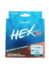 Fujin Hex 8X 150Mt. Moss green Pe Line 0.10mm