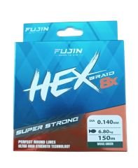 Fujin Hex 8X 150Mt. Moss green Pe Line 0.14mm