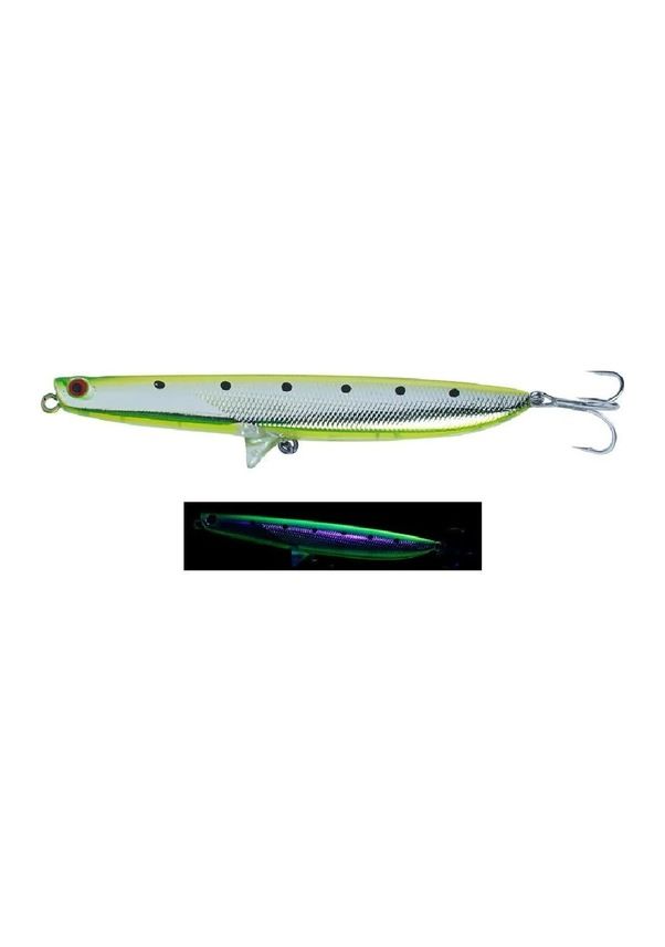 Fujin Venom 120mm 20gr Su Üstü Maket Balık-179 UV Green Sardine