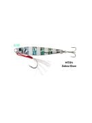 Fujin Jig-X 60gr Shore Jigging Jig Yem MT04 Zebra Glow