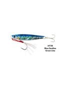 Fujin Jig-X 60gr Shore Jigging Jig Yem MT28 Blue Sardine Green Line