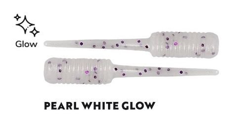 Fujin Baby FRY 2,7cm LRF Silikon Yem Pearl White Glow